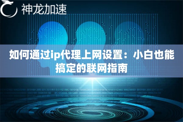 如何通过ip代理上网设置:小白也能搞定的联网指南 如何通过ip代理上网设置:小白也能搞定的联网指南