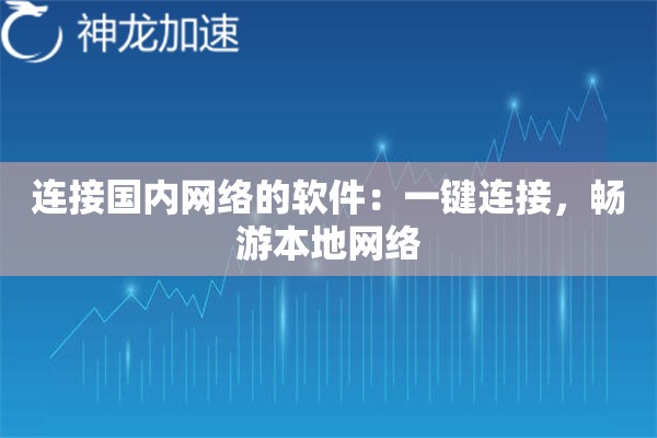 连接国内网络的软件:一键连接,畅游本地网络 连接国内网络的软件:一键连接,畅游本地网络