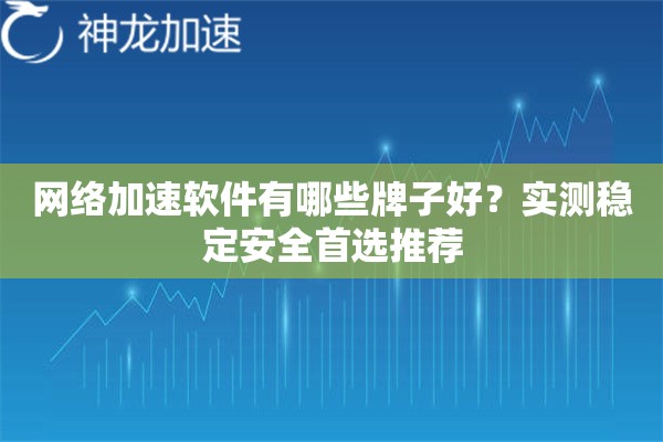 网络加速软件有哪些牌子好?实测稳定安全首选推荐 网络加速软件有哪些牌子好?实测稳定安全首选推荐
